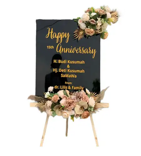 Papan Bunga Akrilik Itik Renday
